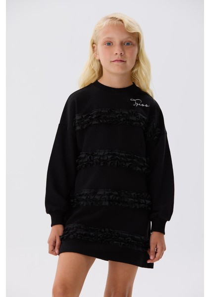 Bg Store Kız Çocuk Siyah Elbise
