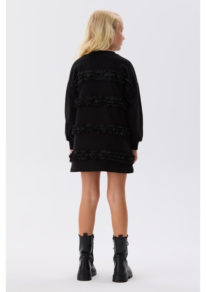 Bg Store Kız Çocuk Siyah Elbise