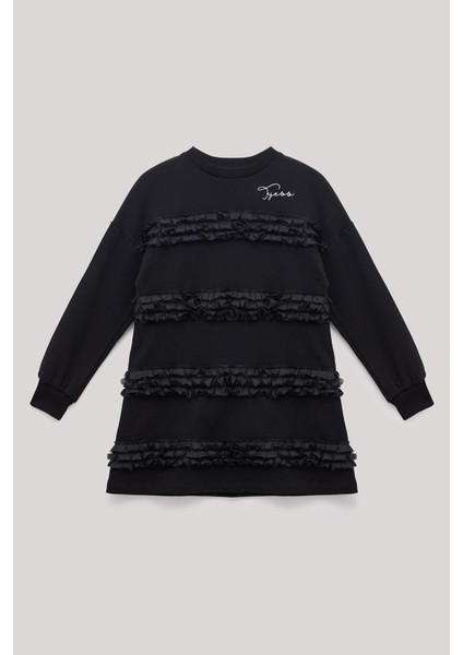 Bg Store Kız Çocuk Siyah Elbise
