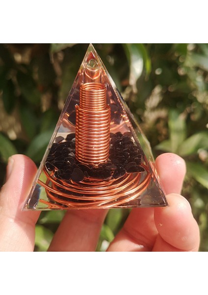 cm Kristal Çakıl Spiral Piramit Spiral Bobin Piramit El Yapımı Ev (Yurt Dışından) modelleri