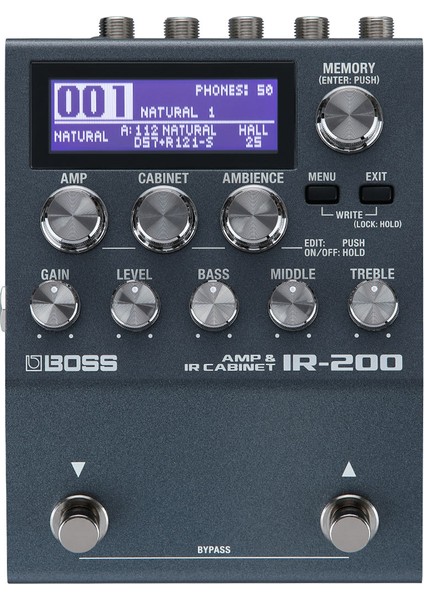 IR-200 Amfi & Kabin Simülatör Pedalı
