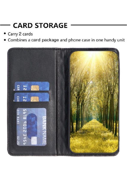 Xiaomi Redmi Not 9 Pro Için Flip Case Kart Yuvaları Tutucu Cüzdan Manyetik (Yurt Dışından)