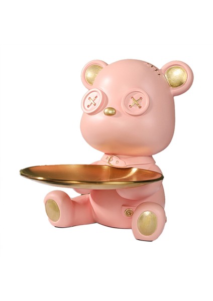 Iskandinav Ayı Tepsi Dekorasyon Sundurma Anahtar Ev Dekorasyon Reçine El Sanatları B (Yurt Dışından)