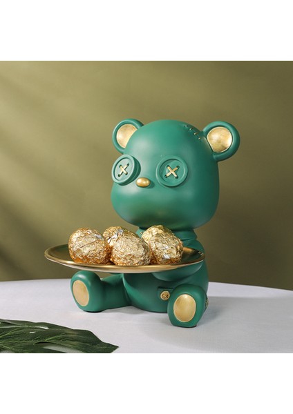 Iskandinav Ayı Tepsi Dekorasyon Sundurma Anahtar Ev Dekorasyon Reçine El Sanatları B (Yurt Dışından) fiyatları