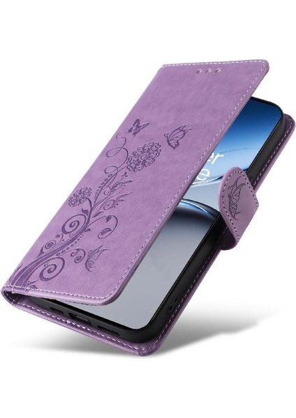 Oneplus Nord 4 Deri Çiçek Kart Yuvaları Flip Case Için Flip Case (Yurt Dışından) modelleri