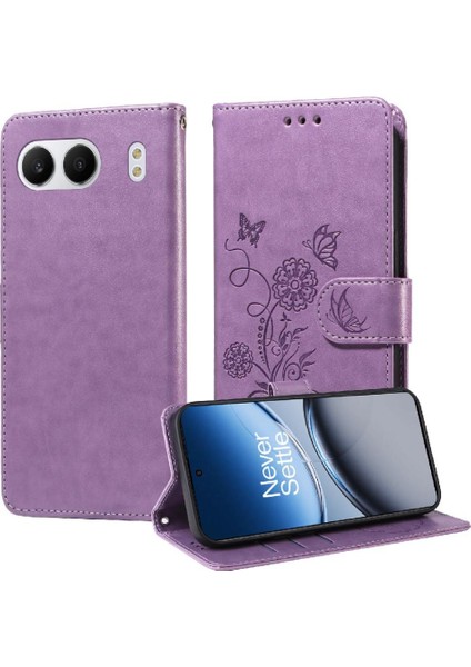 Oneplus Nord 4 Deri Çiçek Kart Yuvaları Flip Case Için Flip Case (Yurt Dışından) indirimleri