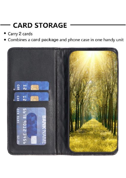 Xiaomi Redmi Not 13 Için Flip Case 5g Cüzdan Kart Yuvaları Tutucu Darbeye (Yurt Dışından)