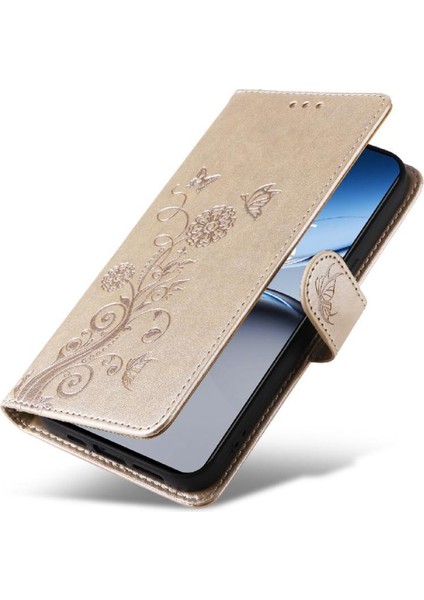 Oneplus Nord 4 Deri Çiçek Kart Yuvaları Flip Case Için Flip Case (Yurt Dışından) fırsatları