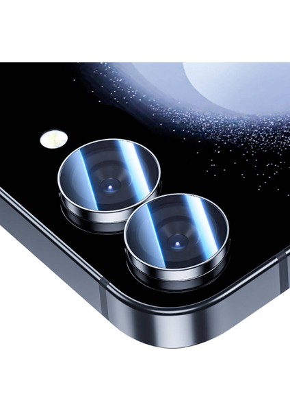 Galaxy Z Flip 6 Uyumlu King Kong Kamera Lens Koruyucu Gümüş fiyatları
