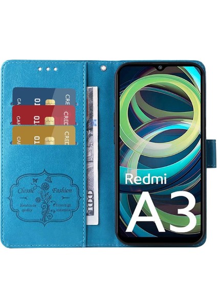 Xiaomi Redmi A3 Için Flip Case 4g Çiçek Çevirme Deri Cardyuvaları (Yurt Dışından) indirimleri