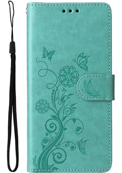 Xiaomi 11T/11T Pro Çiçek Flip Deri Kart Yuvaları Için Flip Case (Yurt Dışından)