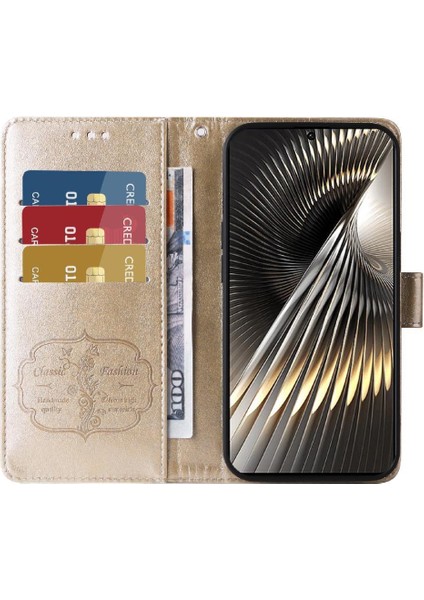 Xiaomi Poco F6 Cardyuvaları Flip Deri Çiçek Için Flip Case (Yurt Dışından)