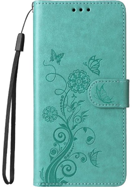 Xiaomi Redmi Not 12 Için Flip Case 4g Cardyuvaları Çiçek Deri Flip Case (Yurt Dışından)