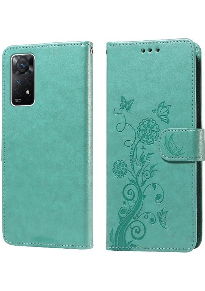Xiaomi Redmi Not 12 Için Flip Case Pro 4g Çiçek Cardyuvaları Flip Deri (Yurt Dışından)