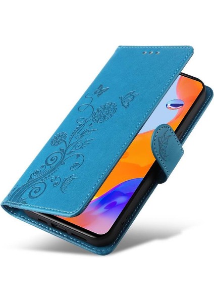 Xiaomi Redmi Not 12 Için Flip Case Pro 4g Çiçek Cardyuvaları Flip Deri (Yurt Dışından)
