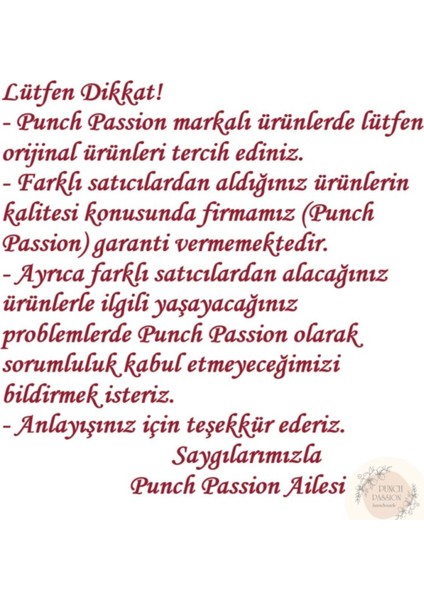 Punch Nakışı ile Işlenmiş Dekoratif Kırlent Kılıfı (%100 El Işlemesi)