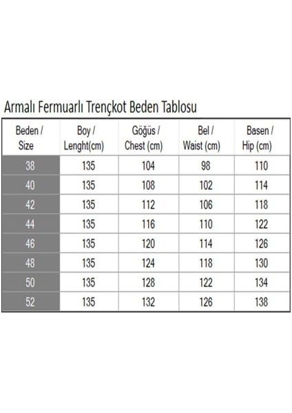 Armalı Fermuarlı Trençkot Taba 19217