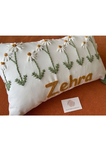 İsimli Bebek Takı Yastığı Dekoratif Yastık Kılıfı Punch Nakışlı Içi DOLGUSUZ-30 x 50 modelleri