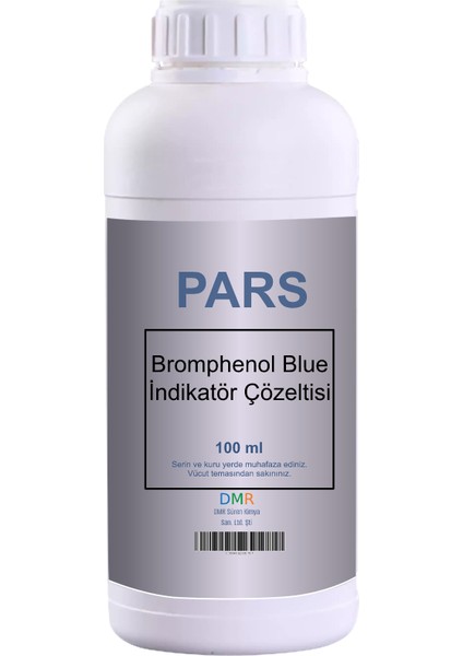 Bromphenol Blue Indikatör Çözeltisi 100 ml