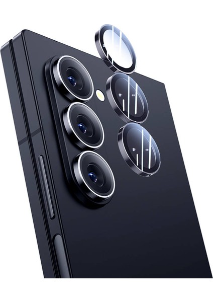 Galaxy Z Fold 6 Uyumlu Kamera Lens Koruyucu King Kong Gümüş modelleri