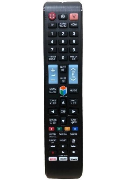 Dijitsu DJT55SH ile Uyumlu 4K Android Smart LED Televizyon Kumandası