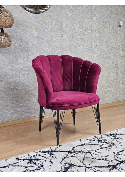 Tekli Siyah Boyalı Tel Ayak Papatya Çay Seti Koltuk Tekli Berjer , Balkon, Salon, Ofis, Cafe Koltuk fiyatları