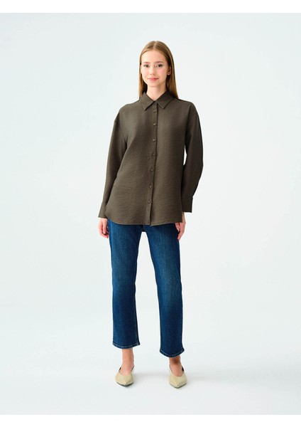 Kadın Gömlek Haki LF2037074 fiyatları