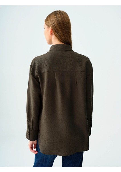 Kadın Gömlek Haki LF2037074 fırsatları