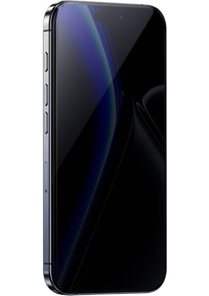 Apple iPhone 16 Plus Uyumlu Glass Warrior Privacy Hd Hayalet Ekran Koruyucu Uygulama Aparatlı