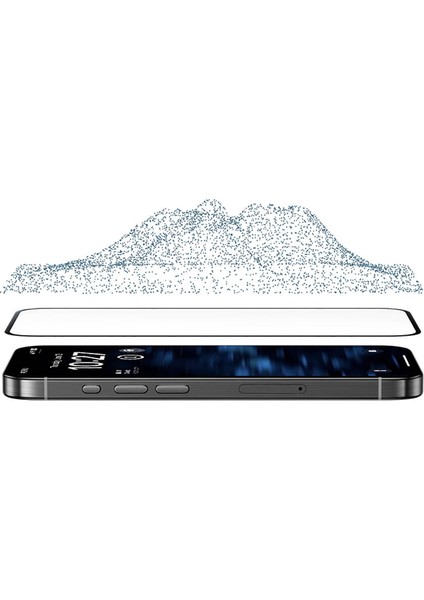 Apple iPhone 16 Plus Uyumlu Glass Warrior Privacy Hd Hayalet Ekran Koruyucu Uygulama Aparatlı