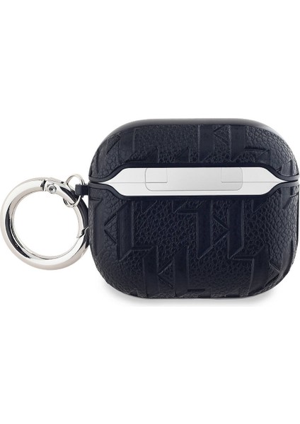 Air Pod 3.nesil Uyumlu Kılıf Orjinal Lisanslı Monogram Silikon Siyah fiyatları