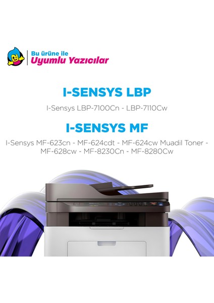 Canon CRG-731 Muadil Toner Set/ Canon LBP-7100CN Muadil Toner Takım fiyatları