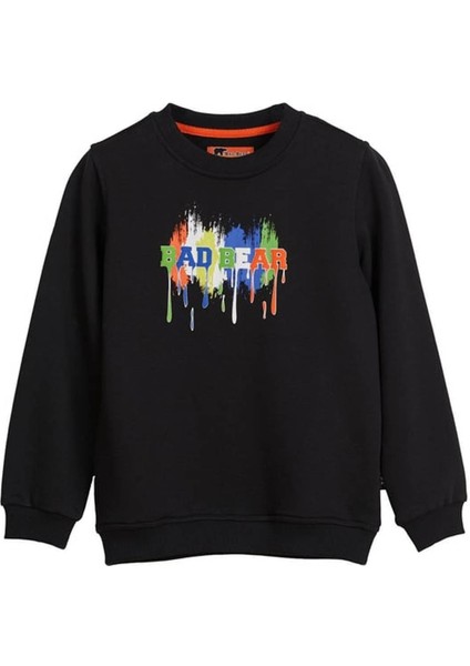 Erkek Çocuk Sweatshirt Siyah 24.06.12.005