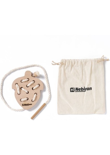 Sevimli Palamut Ahşap Oyuncak Seti: Çocukların Yaratıcı Oyunları Için Ideal. fiyatları