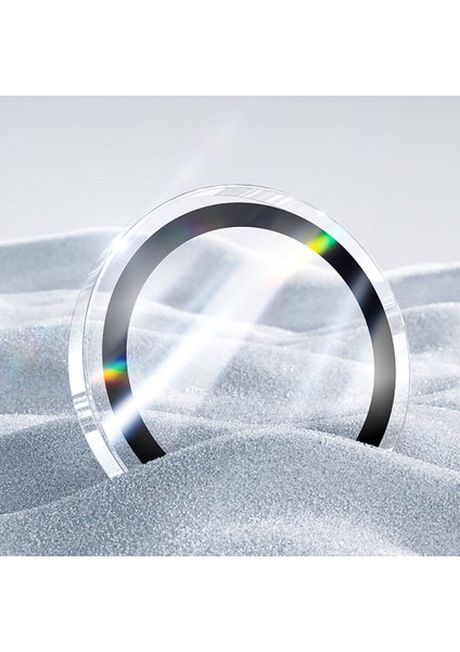 Apple iPhone 16 Pro Uyumlu Ar Glass Warrior Transparan Premium Cam Kamera Lens Koruyucu Şeffaf