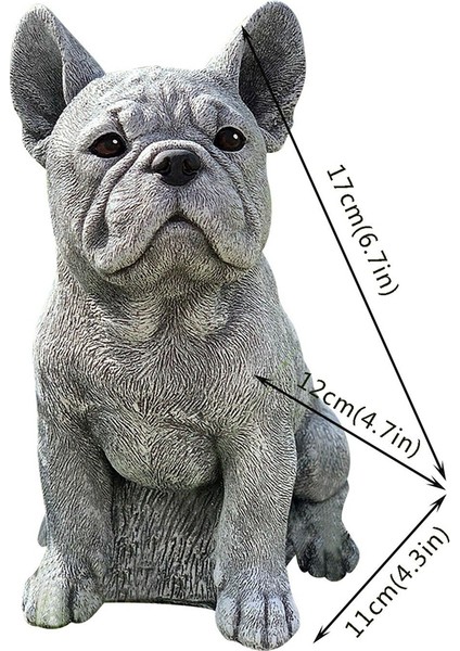 Köpek Hediyeleri Bahçe Dekoru - Köpek Heykeli Dış Mekan, Ayakta Durma Pozisyonu (Yurt Dışından) fiyatları