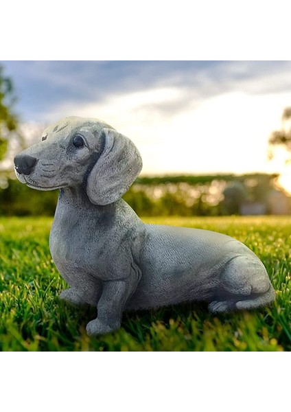 Köpek Hediyeleri Bahçe Dekoru - Köpek Heykeli Dış Mekan, Ayakta Durma Pozisyonu (Yurt Dışından) modelleri
