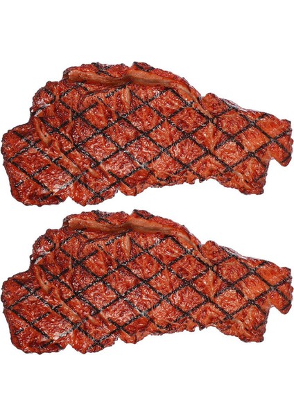 Adet Yapay Pvc Biftek Simülasyon Gıda Modeli (Yurt Dışından)