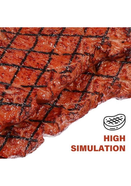 Adet Yapay Pvc Biftek Simülasyon Gıda Modeli (Yurt Dışından) modelleri