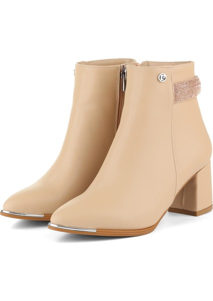 54004 Taş Detaylı 6 cm Topuklu Kadın Bot fiyatları