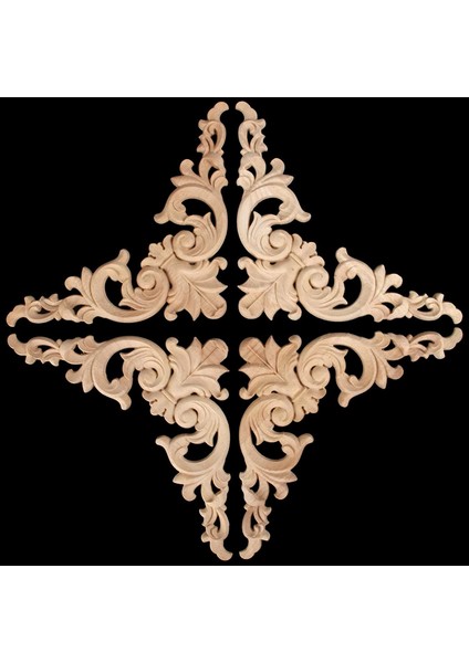 Adet Ahşap Oyma Pervazlar Köşe Onlay Aplike Mobilya Ev Dekor (Yurt Dışından) indirimleri