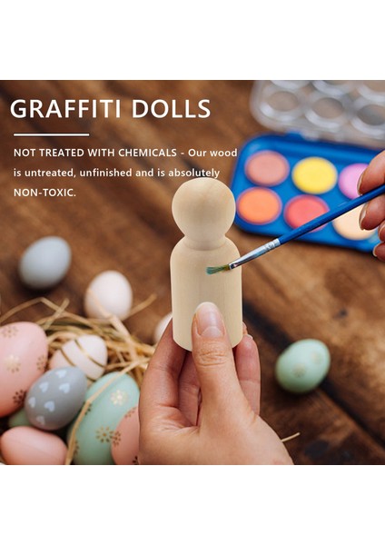 Doğal Bitmemiş Ahşap Mandal Bebek Gövdeleri, Kaliteli Insan Şekilleri (Yurt Dışından) fiyatları