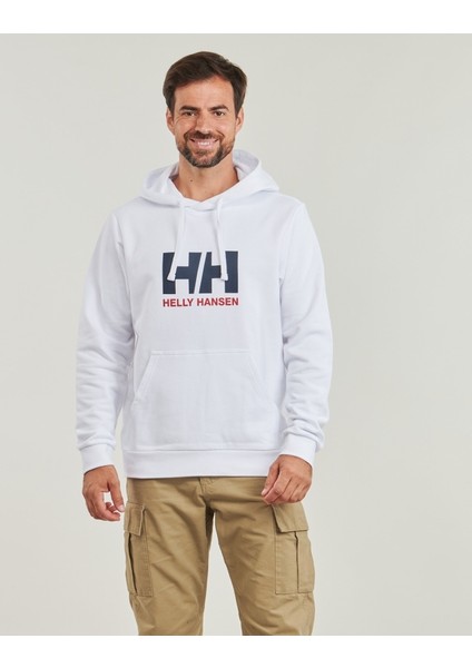 Hh Logo 2.0 Kapişonlu Erkek Sweatshirt HHA.30394.001