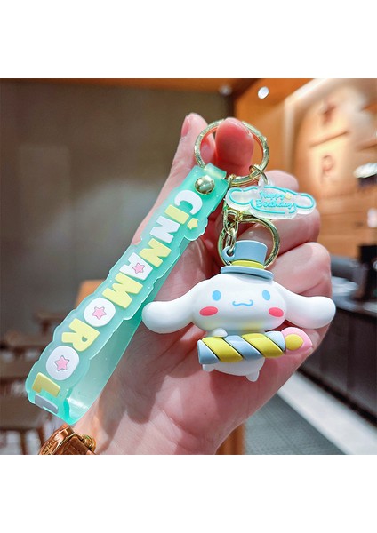 Mum Tarçın Köpek Çanta Anahtarlığı Dekorasyonu Küçük Hediye (Yurt Dışından)