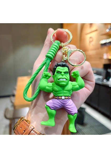 Hulk Çanta Anahtarlığı Dekorasyonu Küçük Hediye (Yurt Dışından)