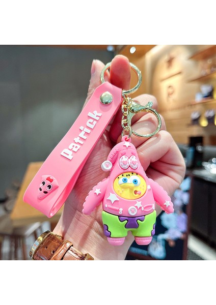 Patrick Star Anahtarlık Çanta Dekorasyonu Küçük Hediye (Yurt Dışından)