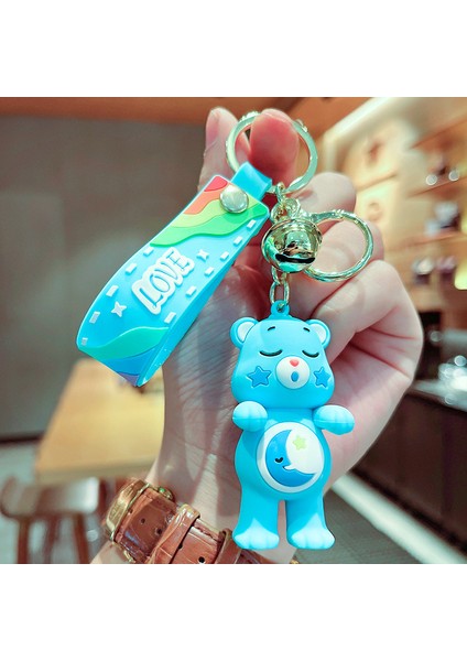 Bakım Ayı Çanta Anahtarlığı Dekorasyonu Küçük Hediye (Yurt Dışından)