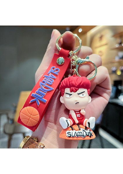 Sakuragi Hanamichi Çanta Anahtarlığı Dekorasyonu Küçük Hediye (Yurt Dışından)