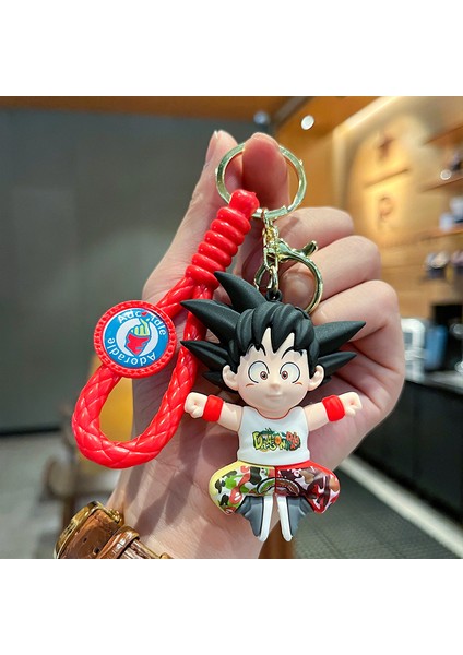 Dragon Ball Junior Goku Çanta Anahtarlığı Dekorasyonu Küçük Hediye (Yurt Dışından)