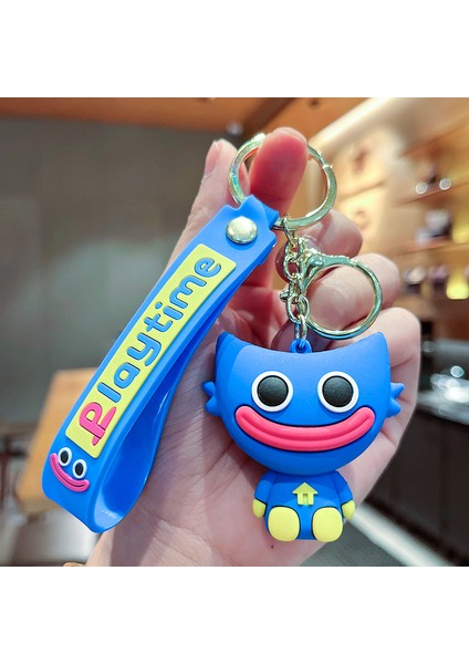 Poppy 3D Doll Anahtarlık Çanta Dekorasyonu Küçük Hediye (Yurt Dışından)